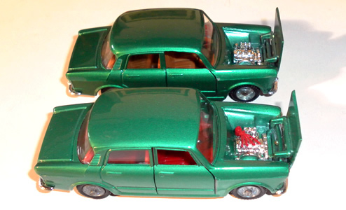 MEBETOYS 　A-9 FIAT 1100R Fiat 1100R #A-9 USSR remake 1:43
